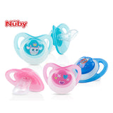 Orthodontic Glow In The Dark Pacifier with Cap 6-12m