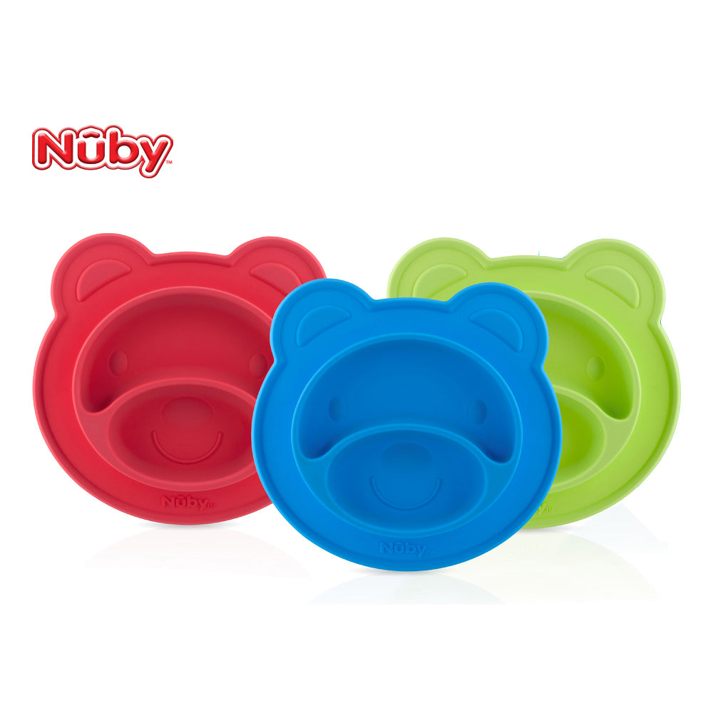 Nuby silicone plate hotsell