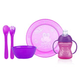 Grip N' Sip 5-piece Fun Feeding Set 12m+