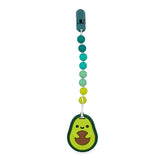 Pacifinder Beaded Pacifier Clip + Bonus Baby Silicone 0m+