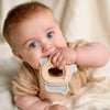 Natural Wood & Silicone Teether 3m+