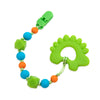 Pacifinder Beaded Pacifier Clip + Bonus Baby Silicone 0m+