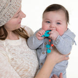 Pacifinder Beaded Pacifier Clip + Bonus Baby Silicone 0m+