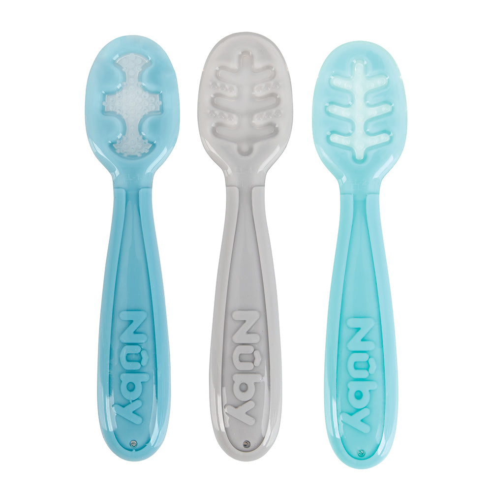 Complete 3-Stage Baby's First Self-Feeding Spoons 6m+