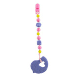 Pacifinder Beaded Pacifier Clip + Bonus Baby Silicone 0m+